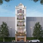 Tư vấn thiết kế biệt thự 5 tầng hiện đại cho mô hình khách sạn mini tại Đông Anh, Hà Nội năm 2025
