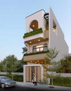 Read more about the article Tư vấn thiết kế nhà ống hiện đại 3 tầng 4,5×11,5m tại Chương Mỹ – Giải pháp tối ưu công năng, phong thủy và chống thấm