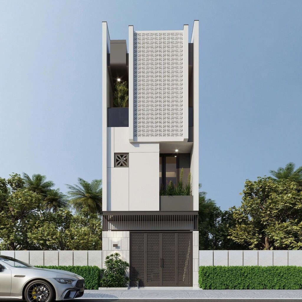 Nhà 3 tầng hiện đại
