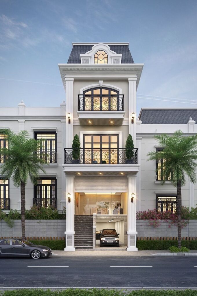 Mẫu nhà ống 3 tầng hiện đại