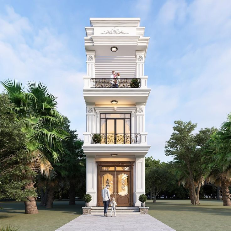 Mẫu nhà ống 3 tầng hiện đại