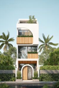 Read more about the article Tư vấn thiết kế mẫu nhà 4 tầng đẹp 6x16m tại Thái Nguyên – Giải pháp kiến trúc, phong thủy và công năng tối ưu