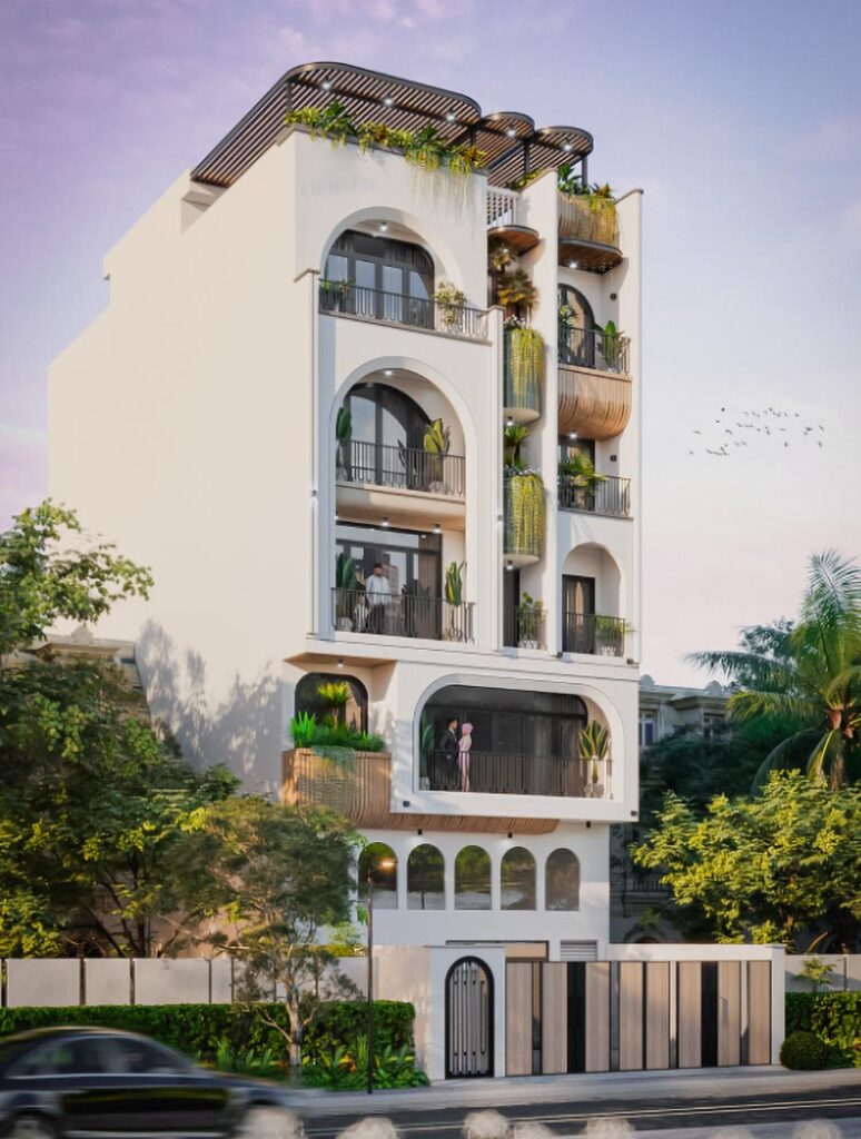 Biệt thự 5 tầng