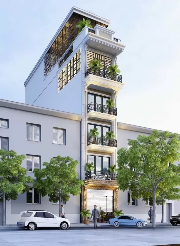 Biệt thự 5 tầng