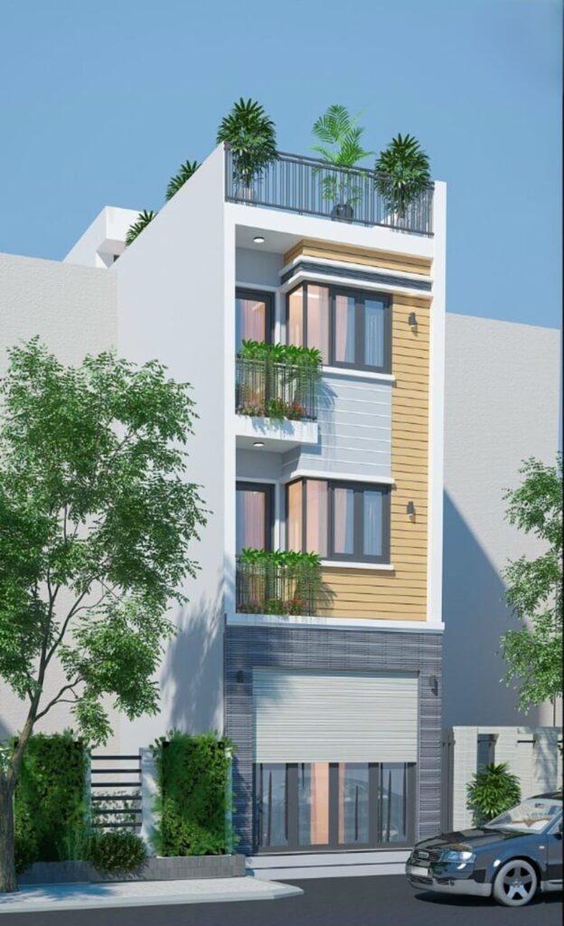Mẫu nhà ống 3 tầng