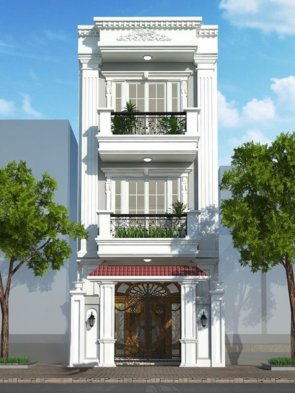Mẫu nhà ống đẹp 3 tầng 
