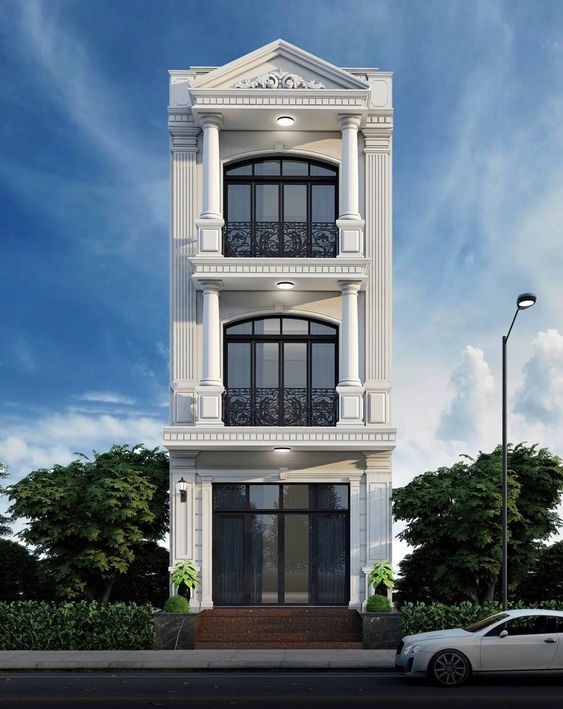 Mẫu nhà 3 tầng hiện đại