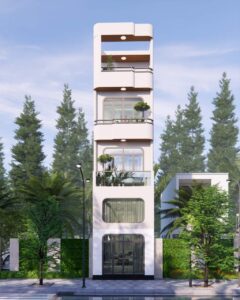 Read more about the article Tư vấn thiết kế mặt tiền nhà phố 5m 5 tầng — phương án tối ưu cho nhà ở 5 người (Anh Thắng, Cầu Giấy) năm 2025