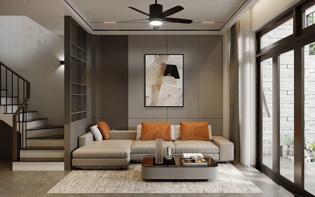 Cải tạo nhà - Lắp đặt nội thất phòng khách