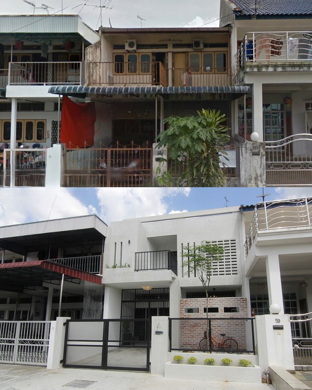 Hình ảnh công trình trước và sau khi hoàn thành