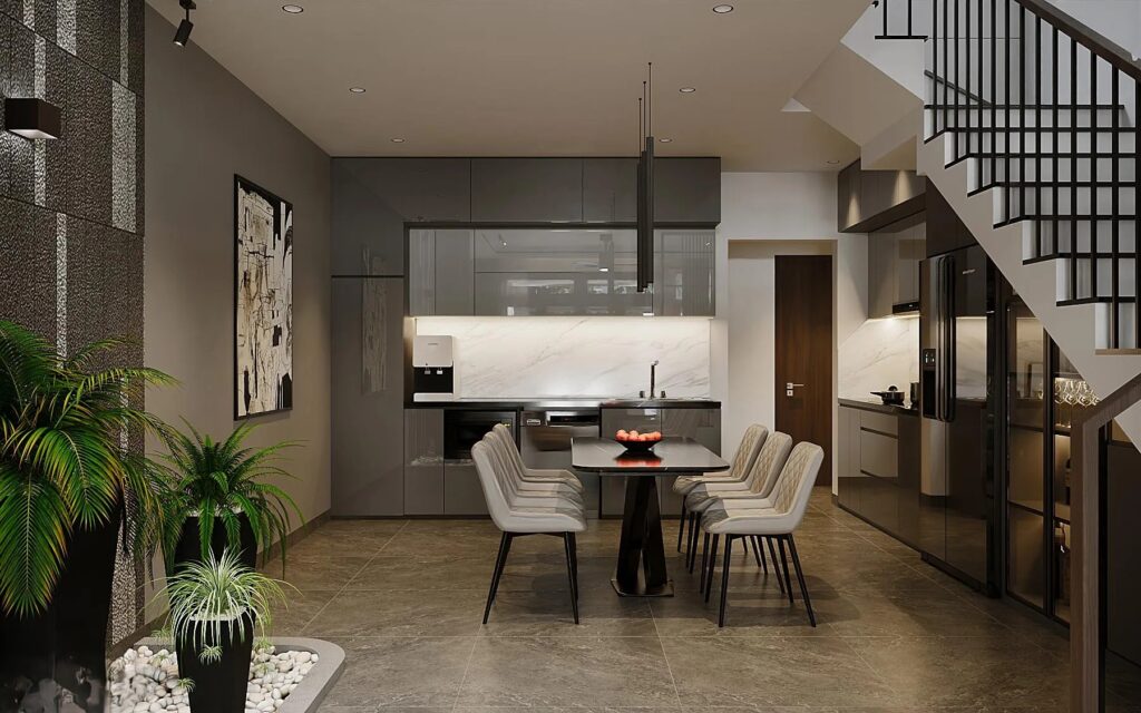 Cải tạo nhà - Lắp đặt nội thất phòng bếp + ăn