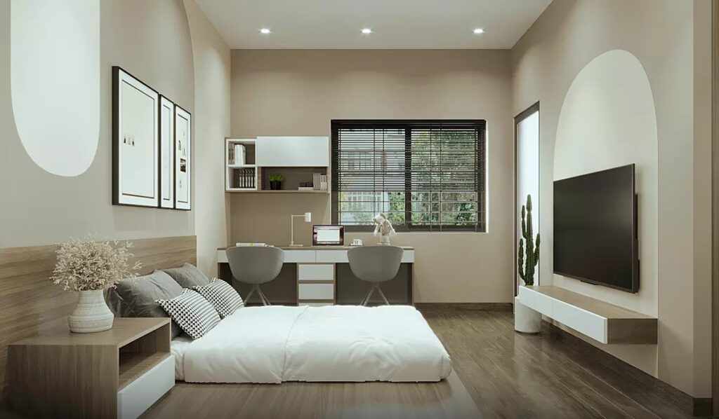 Cải tạo sửa chữa nhà - Phòng ngủ sau cải tạo