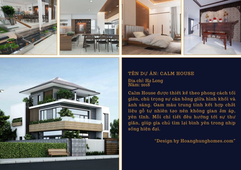 mẫu biệt thự 2 tầng