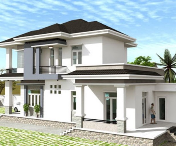 Mẫu biệt thự 2 tầng 03
