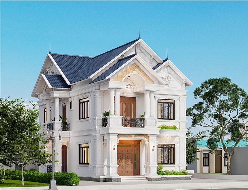 Mẫu biệt thự 2 tầng 04
