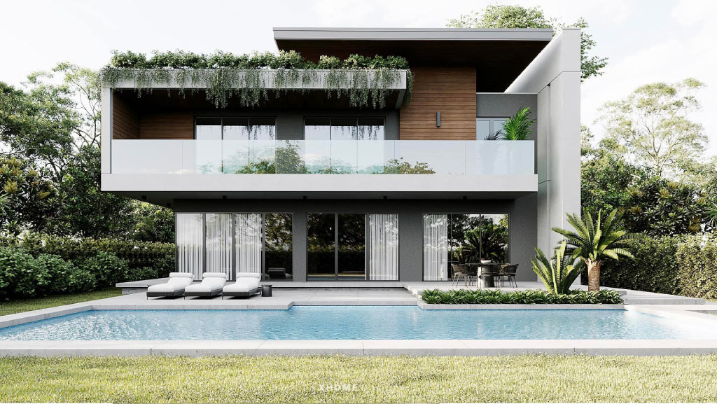 Mẫu biệt thự 2 tầng 12