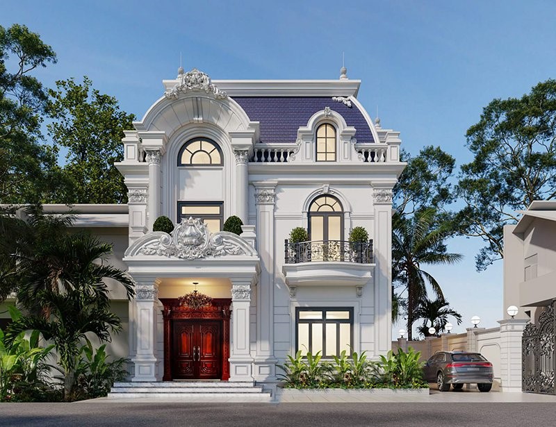 Mẫu biệt thự 2 tầng 16
