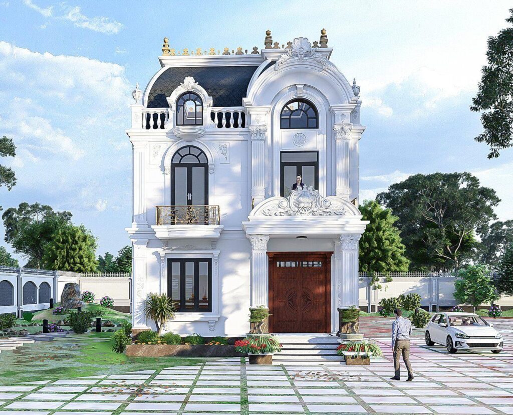 Mẫu biệt thự 2 tầng 17
