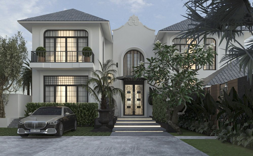 Mẫu biệt thự 2 tầng 18