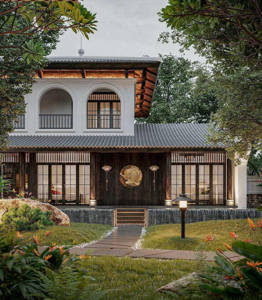 Mẫu biệt thự 2 tầng 19