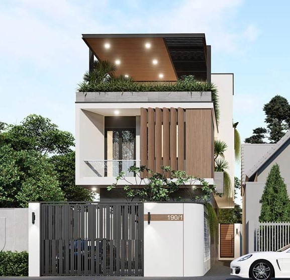 Mẫu nhà 2 tầng đơn giản 17