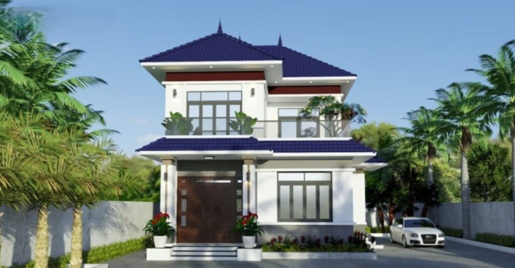 Mẫu nhà 2 tầng hiện đại 10