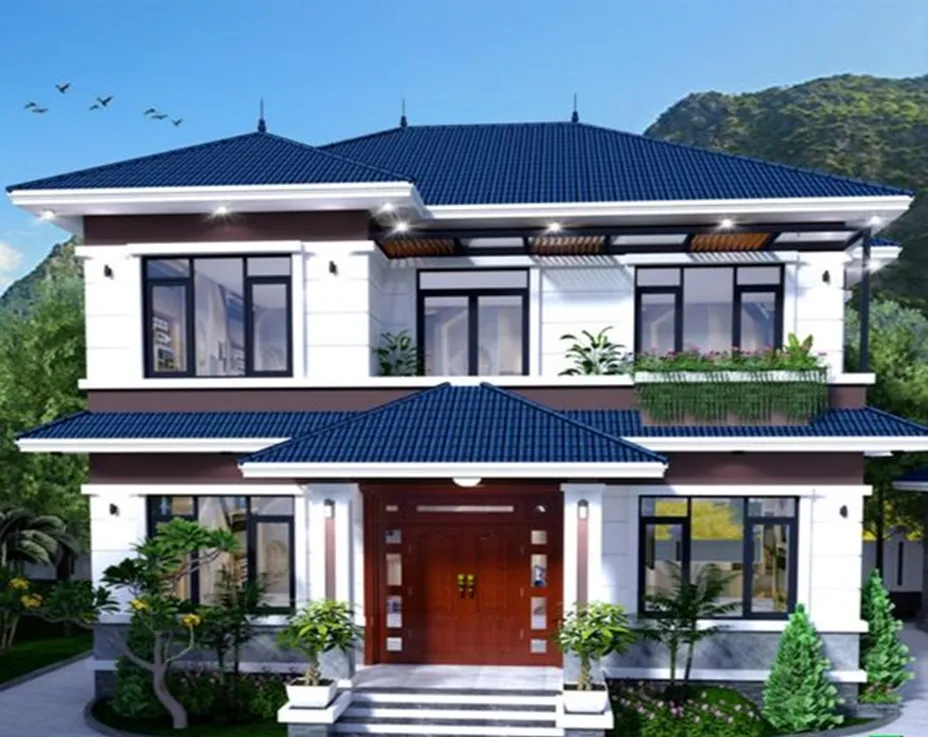 Mẫu nhà đẹp 2 tầng 01