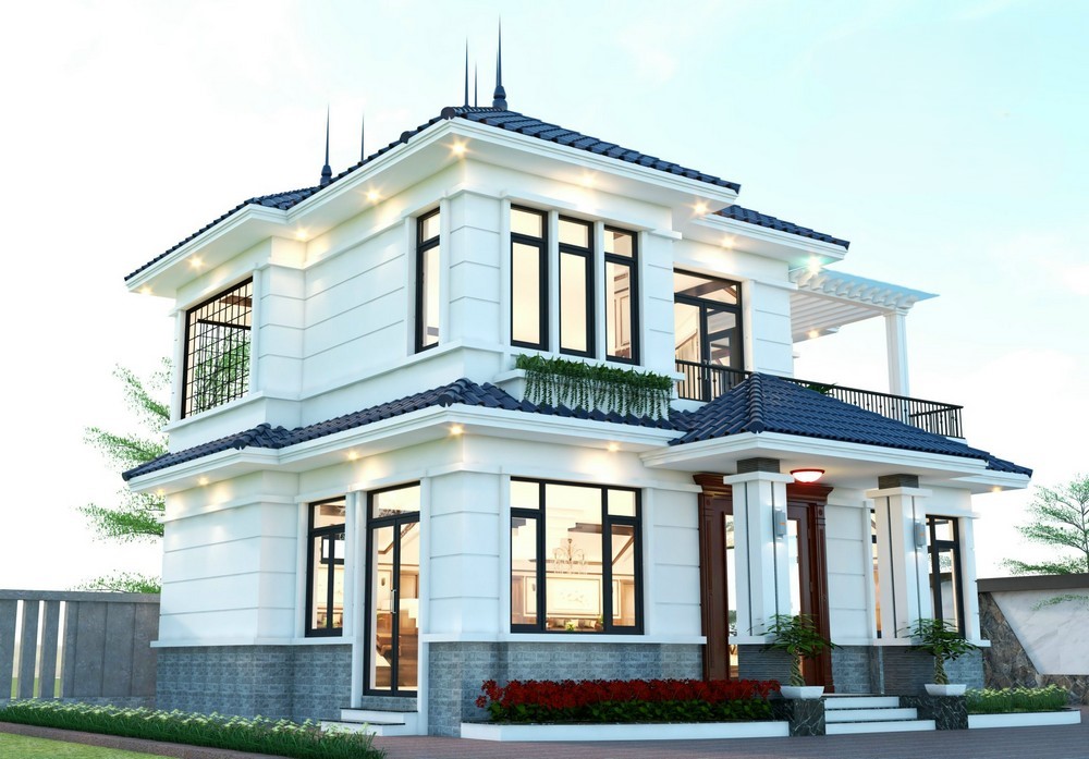 Mẫu nhà đẹp 2 tầng 03