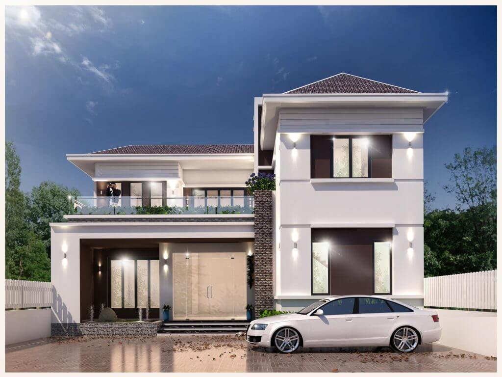 Mẫu nhà đẹp 2 tầng 15