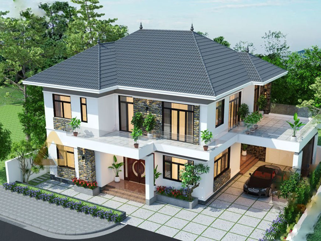 Mẫu nhà đẹp 2 tầng 16