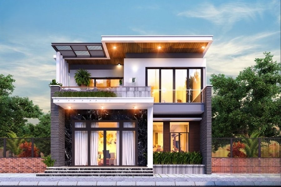 Nhà đẹp 2 tầng 07