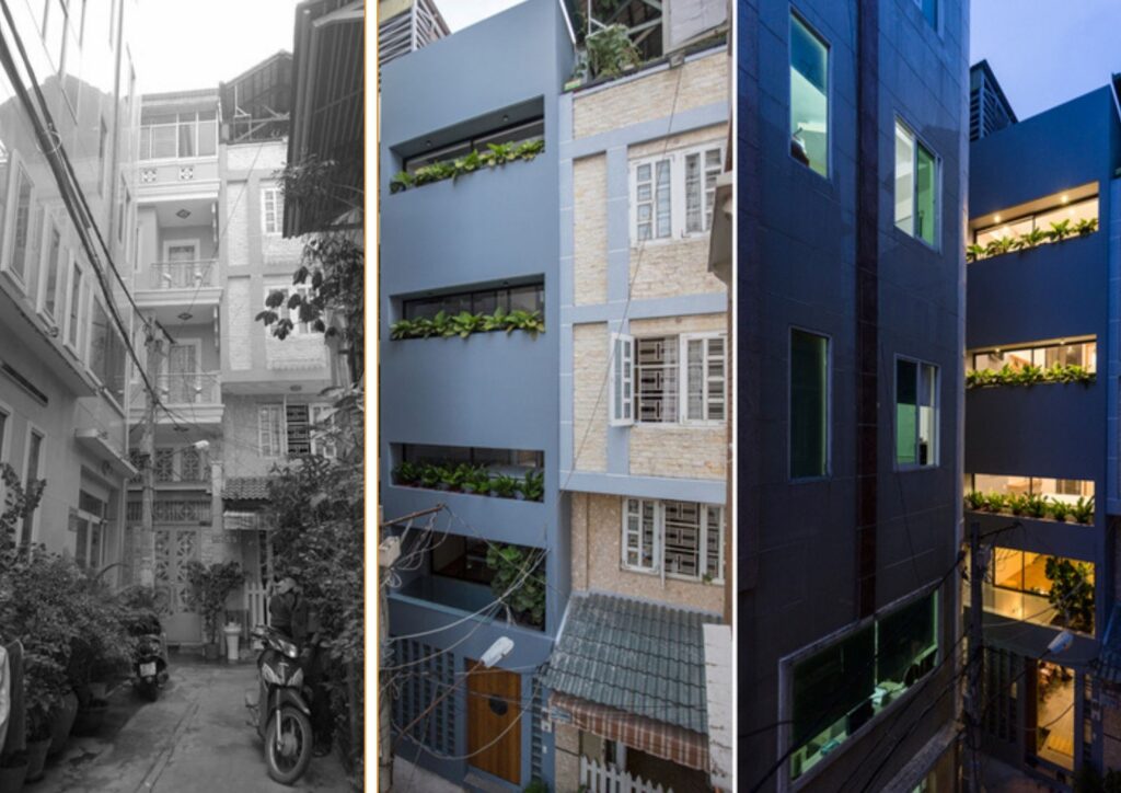 Cải tạo sửa chữa nhà - Hình ảnh công trình trước và sau khi cải tạo