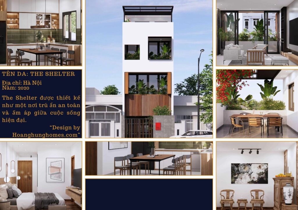 Nhà 3 tầng hiện đại