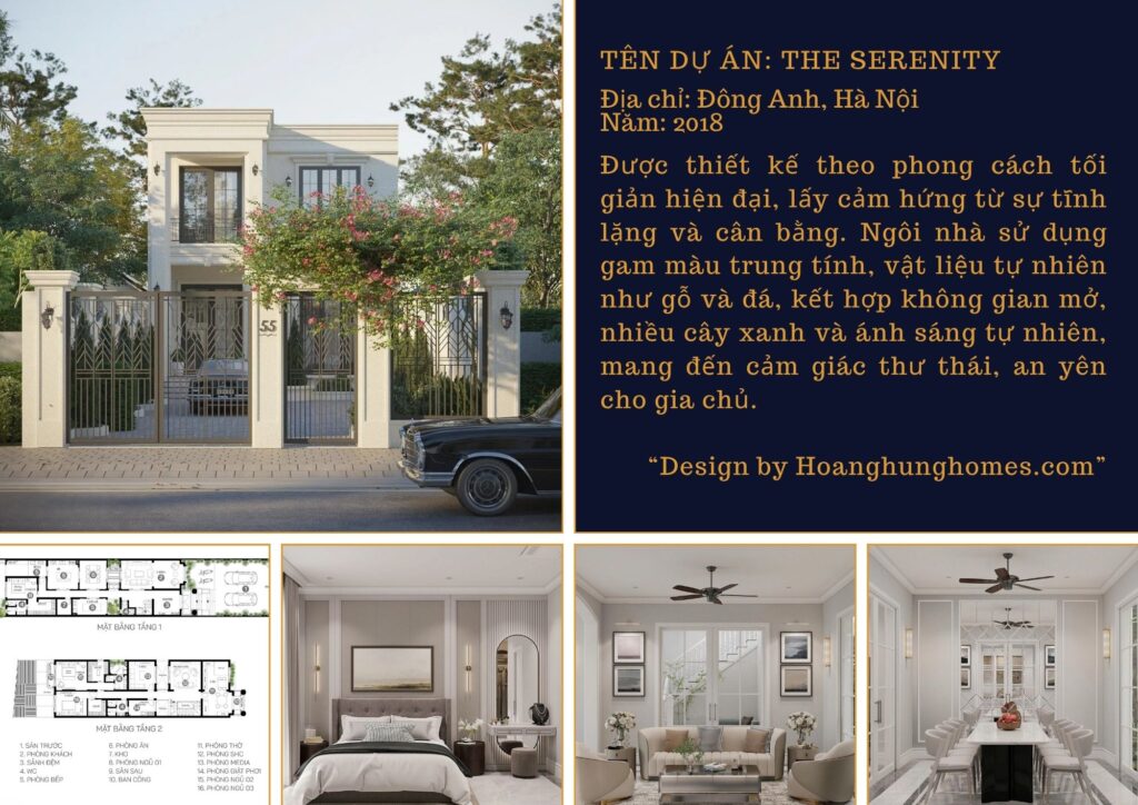 mẫu nhà 2 tầng hiện đại