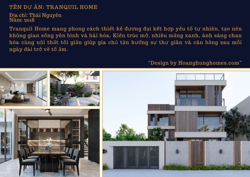 mẫu biệt thự 2 tầng