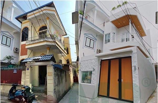 Sửa nhà giá rẻ - Hình ảnh công trình trước và sau khi hoàn thành