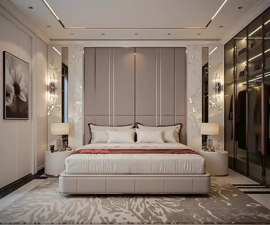 Phòng ngủ_Biệt thự hiện đại