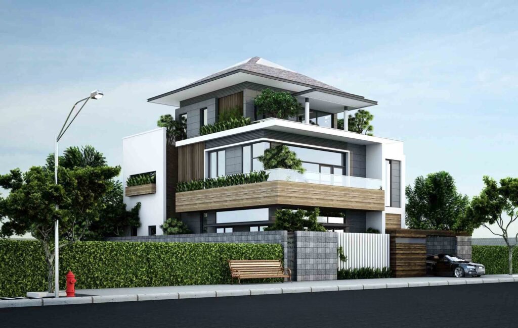 Biệt thự hiện đại