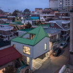 Ngôi nhà hình chiếc bút chì của cặp vợ chồng trẻ