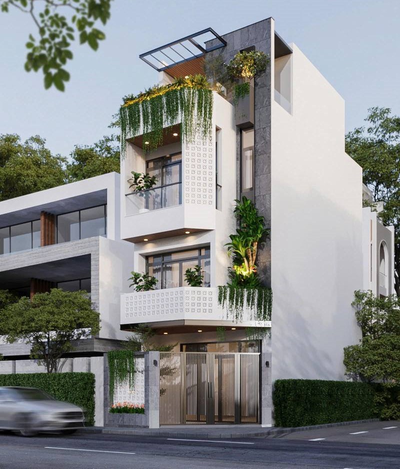 You are currently viewing Giải pháp xây nhà trọn gói nhà phố 4 tầng 1 tum mặt phố Hà Nội – Phân tích chuyên sâu từ đơn vị tư vấn & thi công hơn 10 năm kinh nghiệm