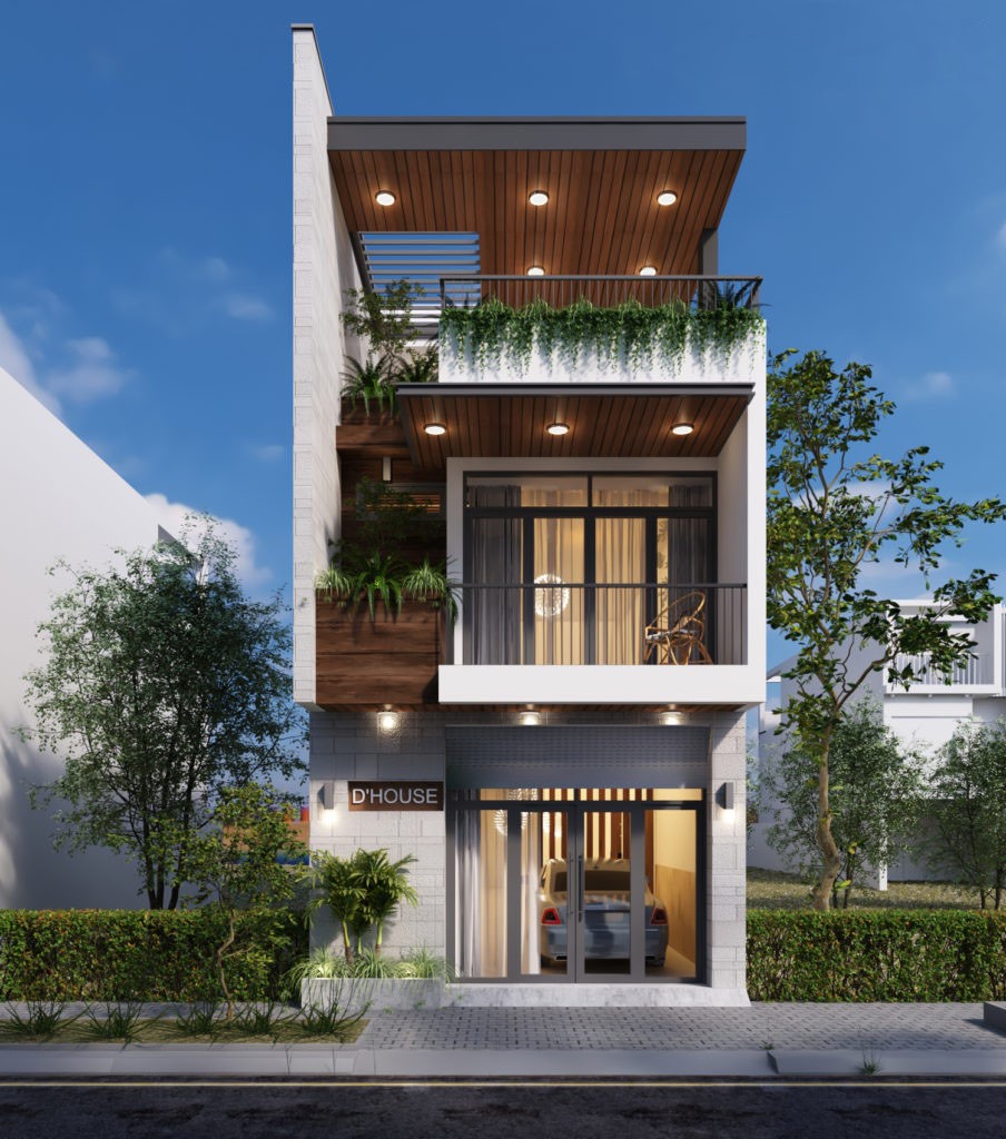 Mẫu nhà phố đẹp năm 2026