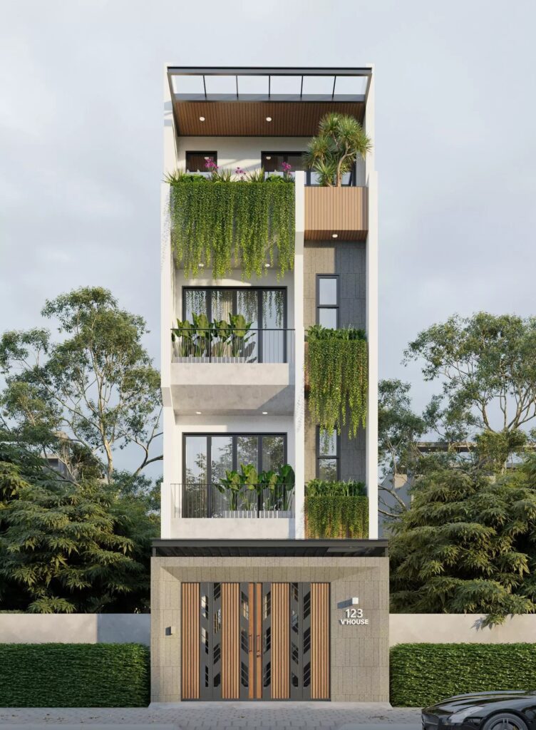 Mẫu nhà phố đẹp năm 2026