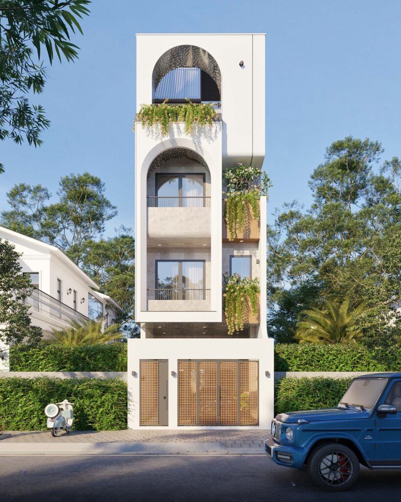 Mẫu nhà phố đẹp năm 2026