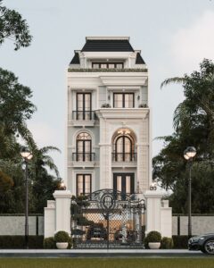 Read more about the article Tuyển Tập 20+ Mẫu Nhà Phố Tân Cổ Điển Đẹp 2026: Đẳng Cấp Vượt Thời Gian