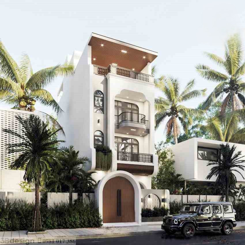 Mẫu thiết kế nhà phố năm 2026