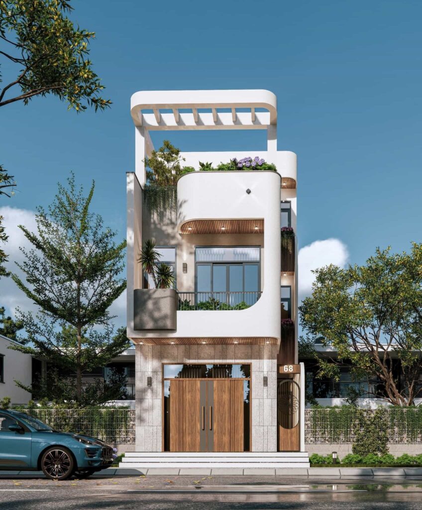 Mẫu thiết kế nhà phố 2026