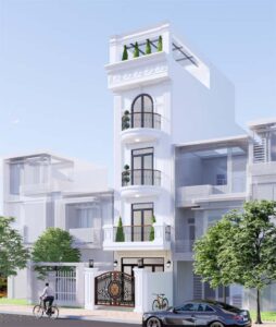 Read more about the article Thiết Kế Nhà Phố Đẹp Chuẩn Phong Thủy 2026: Hóa Giải Hướng Xấu, Đón Tài Lộc