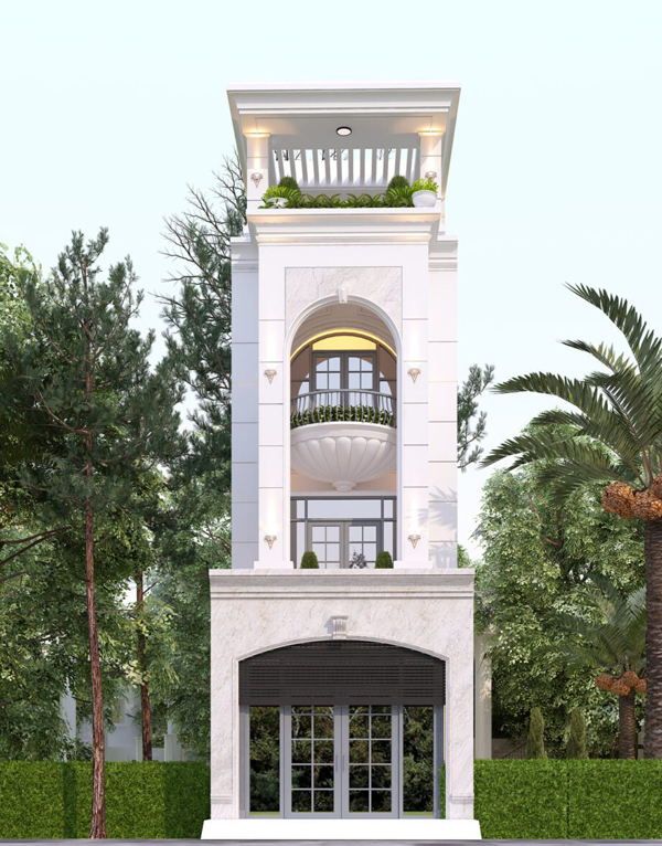 Mẫu thiết kế nhà phố đẹp năm 2026