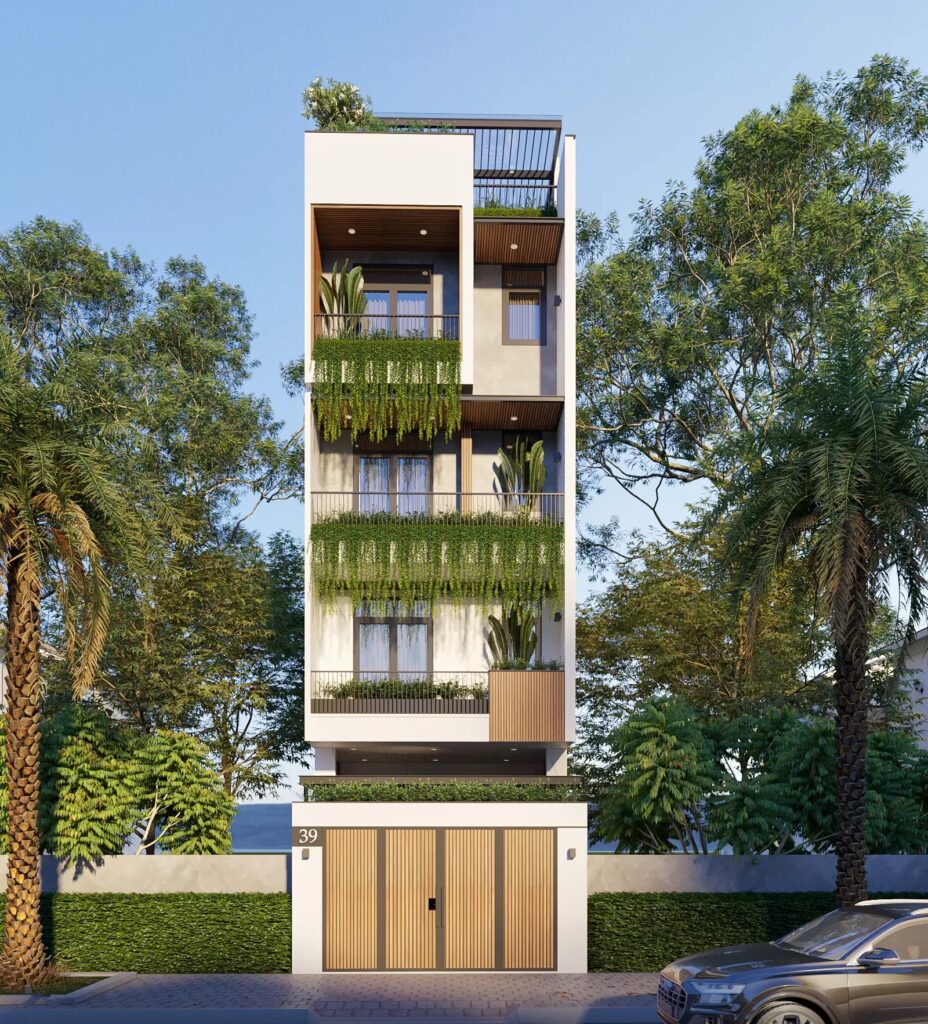 Mẫu thiết kế nhà phố đẹp năm 2026
