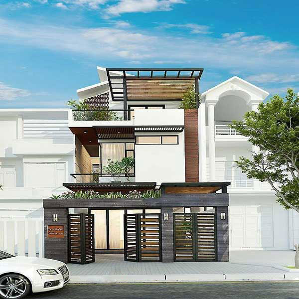 Nhà phố 2 tầng đẹp năm 2026